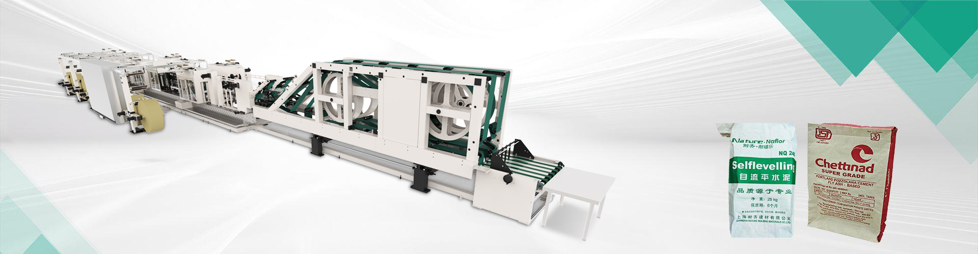 Fabricante experiente de máquinas que produzem sacos de papel valvulados