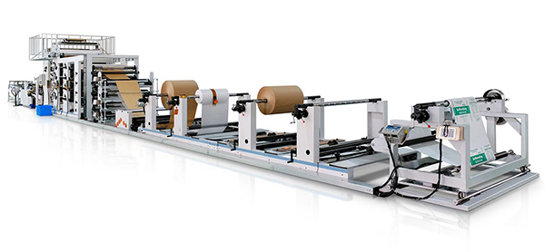 Máquina tubeira para saco valvulado