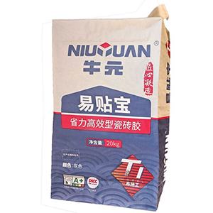 Saco valvulado de papel de vedação com cola quente