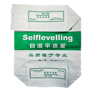 Saco de papel valvulado Kraft com entalhe do polegar