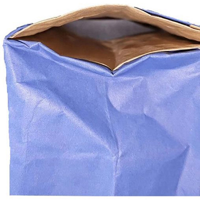 Saco valvulado com película laminada