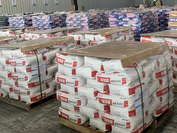 Sacos valvulados carregados