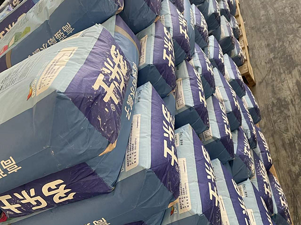 Sacos valvulados carregados