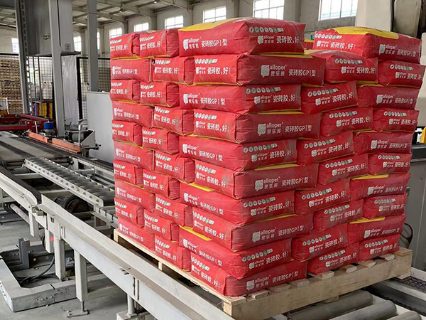 Sacos valvulados carregados