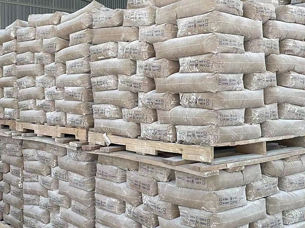 Sacos valvulados carregados